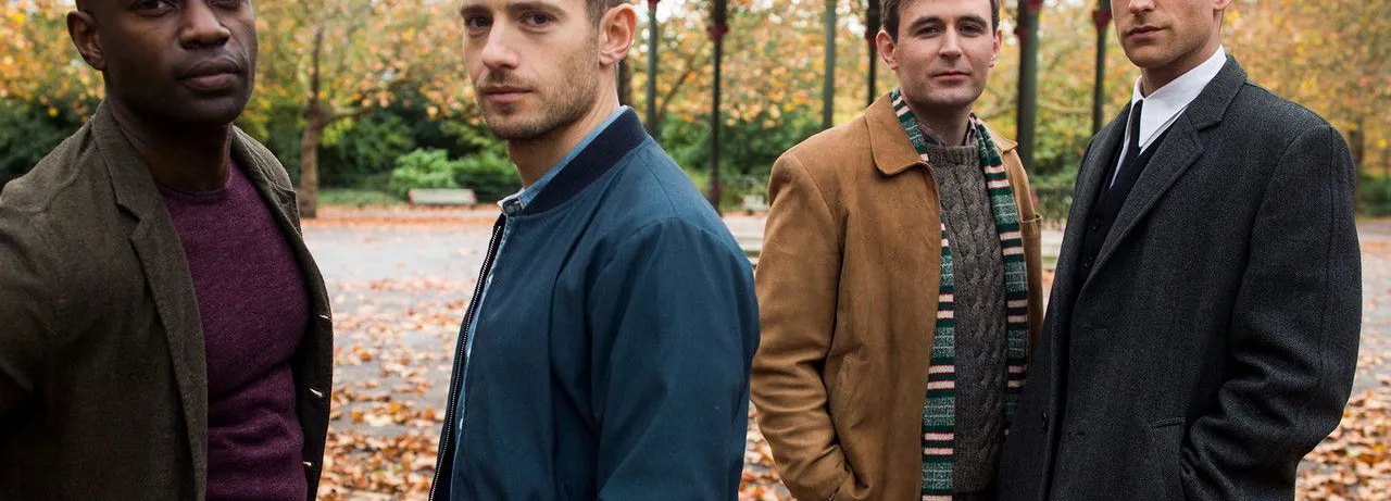 Man in an Orange Shirt